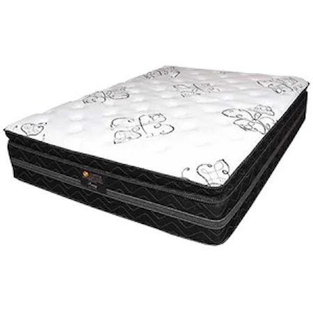 Queen Plush Super Box Top Pocketed Coil Mattress